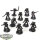 Space Marines - 10x Assault Intercessors - teilweise bemalt