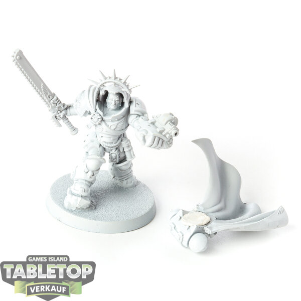 Space Marines - Captain in Gravis Armour - grundiert