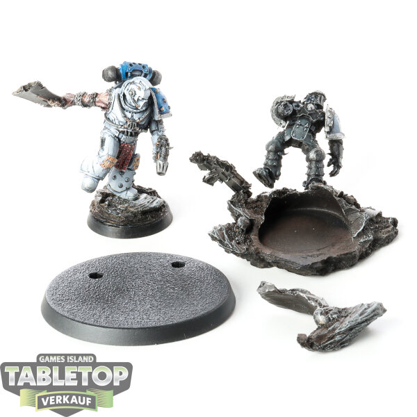 Horus Heresy - Kharn the Bloody 8th Captain of the World Eaters - bemalt