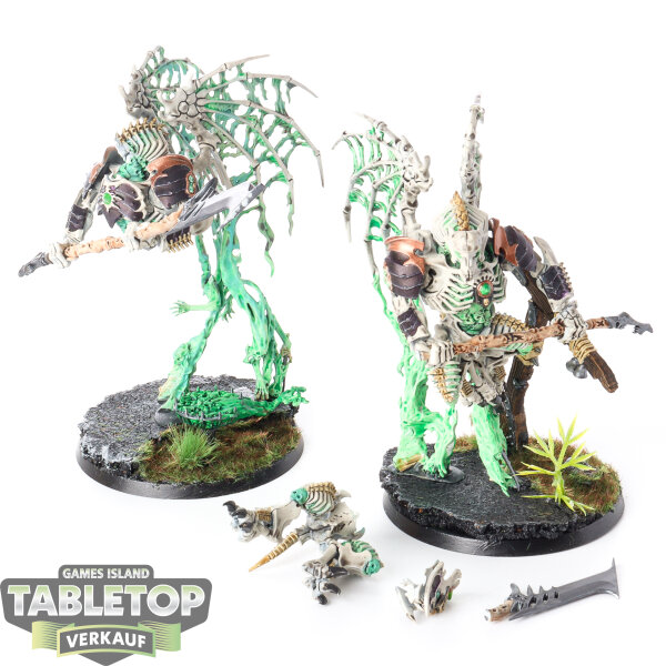 Ossiarch Bonereapers - 2 Morghast Archai - bemalt