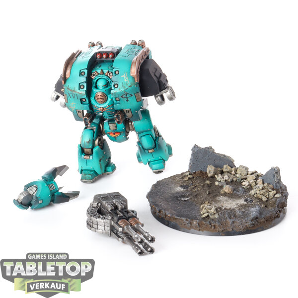 Horus Heresy - Leviathan Siege Dreadnought (Sons of Horus) - bemalt
