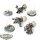Kharadron Overlords - 3x Endrinriggers - teilweise bemalt