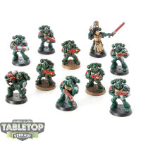 Dark Angels - 10 x Tactical Squad (Classic) - bemalt