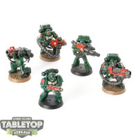 Dark Angels - 5 x Devastator Squad (Classic) - bemalt