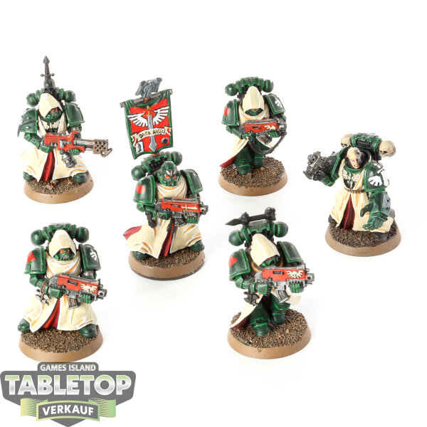 Dark Angels - 6 x Company Veterans - bemalt