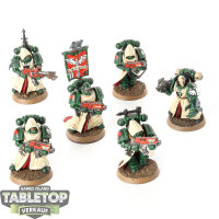 Dark Angels - 6 x Company Veterans - bemalt