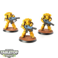 Space Marines - 3x Primaris Eradicators - teilweise bemalt