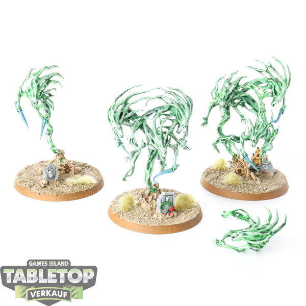 Nighthaunt - 3x Spirit Hosts - bemalt