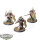 Dark Angels - 3x Bladeguard Veterans - bemalt