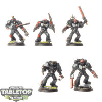 Blood Angels - 5x Death Company klassisch - bemalt