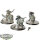 Space Wolves - 3 x Thunderwolf Cavalry - teilweise bemalt