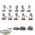 Necrons - 10 x Necron Warriors - bemalt