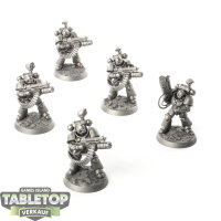 Space Marines - 5 Desolation Marines - grundiert