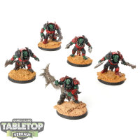 Orruk Warclans - 5x Brutes - bemalt