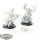 Trollbloods - 2x Hoarluk Doomshaper, Dire Prophet - unbemalt