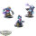 Trollbloods - 3x Northkin Fire Eaters - bemalt