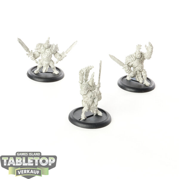 Trollbloods - 3x Sons of Bragg - unbemalt