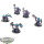 Trollbloods - 5x Trollkin Warders - bemalt