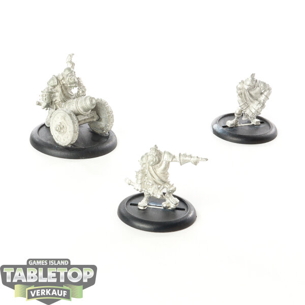 Trollbloods - 3x Thumper Crew - unbemalt