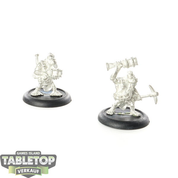 Trollbloods - 2x Pyg Burrowers - unbemalt