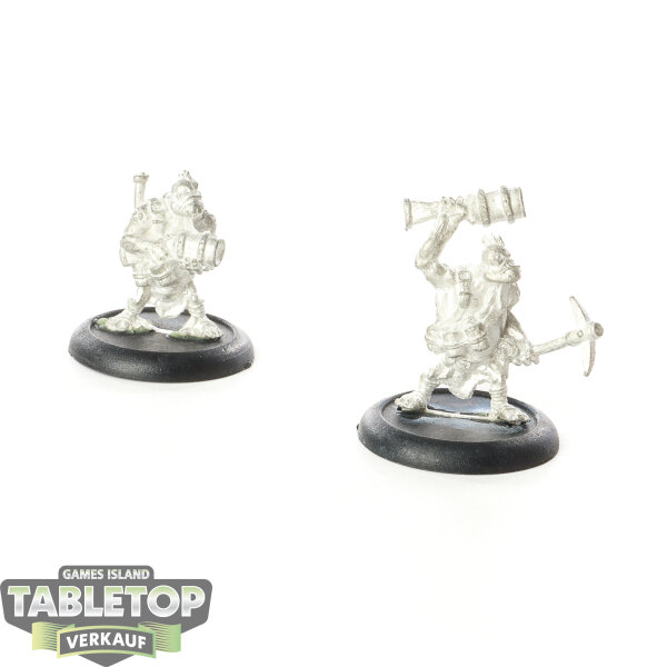 Trollbloods - 2x Pyg Burrowers - unbemalt