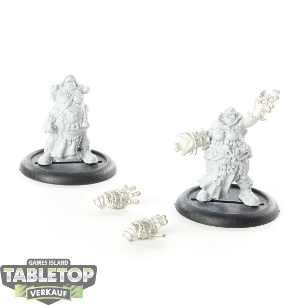 Trollbloods - 2x Dhunian Knot - unbemalt