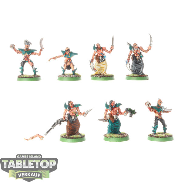 Drukhari - 8 x Grotsques klassisch - bemalt