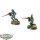 Drukhari - Dark Eldar Warriors with Assault Weapons - bemalt