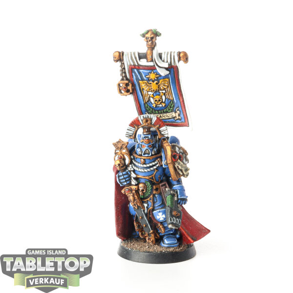 Ultramarines - Captain Cato Sicarius - gut bemalt