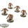 Chaos Space Marines - 5 x Chaos Terminator Squad - bemalt