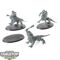 Warriors of Chaos - 3 x Dragon Ogres - unbemalt