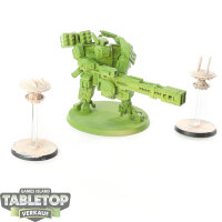 Tau Empire - 3x XV88 Broadside Battlesuit - grundiert