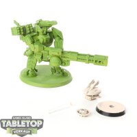 Tau Empire - 2x XV88 Broadside Battlesuit - grundiert