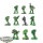 Space Marines - 10 Intercessors - teilweise bemalt