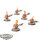 Fyreslayers - 5x Auric Hearthguard - bemalt