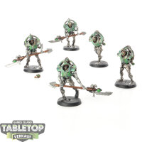 Necrons - 5x Triarch Praetorians - bemalt