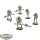 Necrons - 5x Triarch Praetorians - bemalt