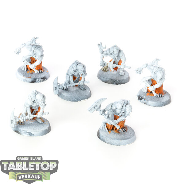 Genestealer Cults - 6 x Aberrants - teilweise bemalt