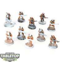 Genestealer Cults - 10 x Neophyte Hybrids - teilweise bemalt