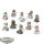 Genestealer Cults - 10 x Neophyte Hybrids - teilweise bemalt
