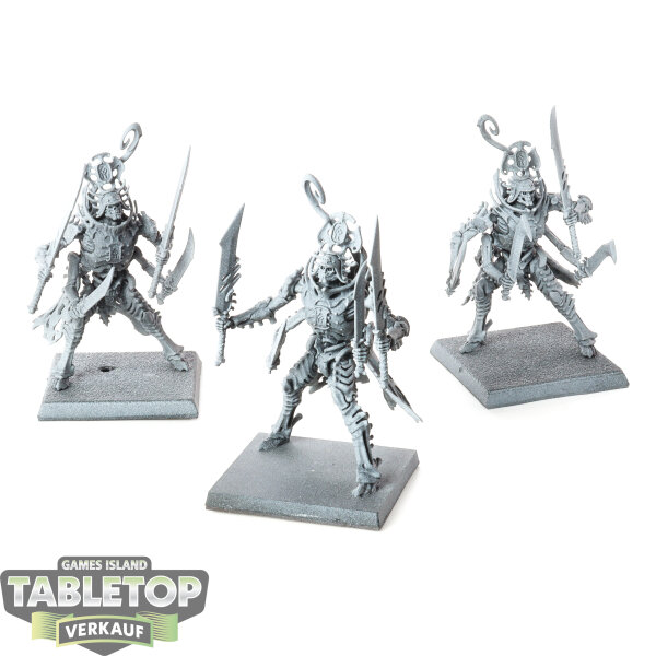 Vampire Counts - 3 x Immortis Guard - teilweise bemalt
