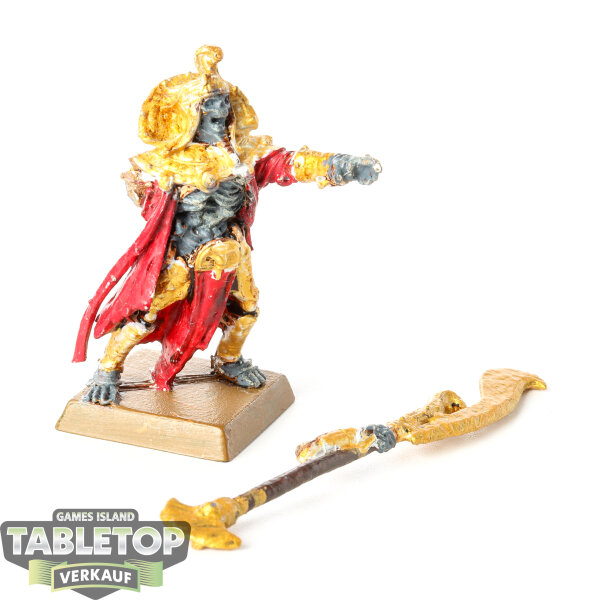 Tomb Kings of Khemri - Tomb King with Great Weapon - teilweise bemalt