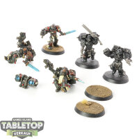 Blood Angels - 5 x Death Company - teilweise bemalt
