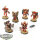 Blood Angels - Blood Angels Command Squad - teilweise bemalt
