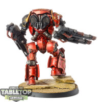 Horus Heresy - Blood Angels Contemptor Dreadnought (Legio Custodes Contemptor) - bemalt