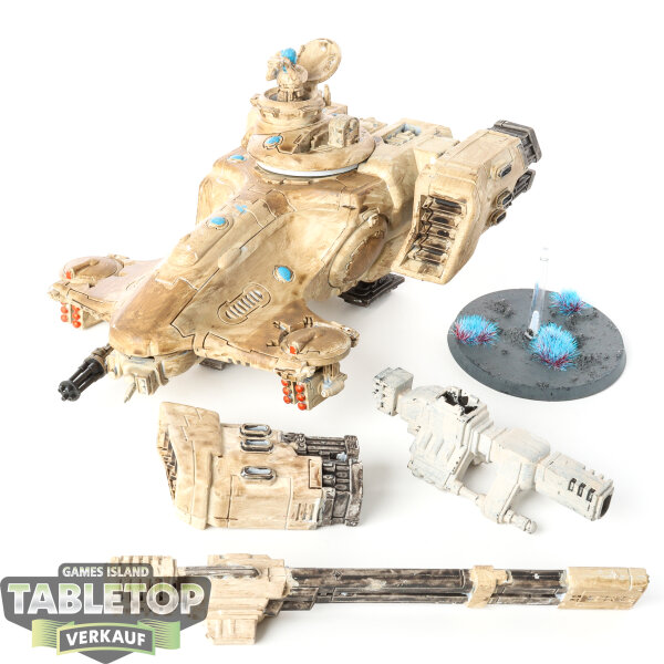 Tau Empire - Hammerhead Gunship - teilweise bemalt