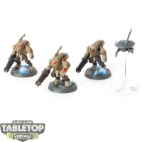 Tau Empire - 3 x Stealth Battlesuits - bemalt