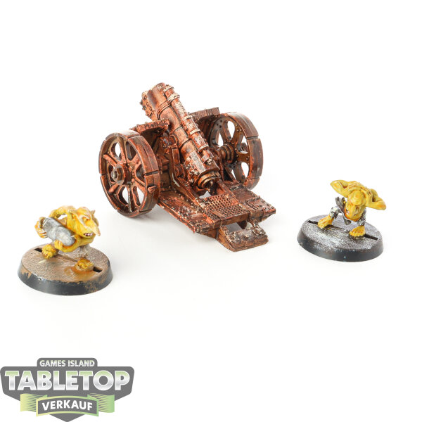 Orks - Grot Zapp Gun - bemalt
