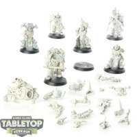 Death Guard - 7x Plague Marines - teilweise bemalt