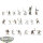 Skaven - 20x Clanrats - teilweise bemalt
